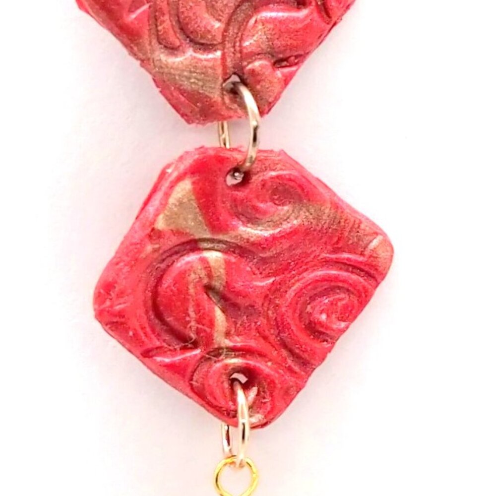 Abstract Earrings - Picture 3 of 6